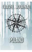 Travel Journal Poland: Travel Diary and Planner - Journal, Notebook, Book, Journey - Writing Logbook - 120 Pages 6x9 - Gift For Backpacker