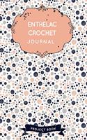 Entrelac Crochet Journal: Cute Salmon Yarns Crochet Notebook for Serious Crochet Lovers - 6"x9" 100 Pages Project Book