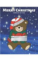 Merry Christmas NOTEBOOK for kids: Funny Composition Notebook - Holiday Daily Journal - Cute gift for Kids or Women - College Ruled Planner Organizer