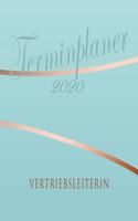 Vertriebsleiterin - Planer 2020: Terminplaner für Vertriebsleiterin - Organizer für 2020, Businessplaner, Berufskalender, Arbeitsplaner, Aufgabenplaner