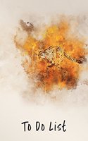 To Do List: Cheetah 8.5x11(3 To Do List)