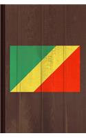 Republic of the Congo Flag Journal Notebook