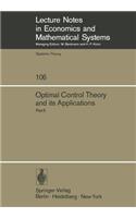 Optimal Control Theory and Its Applications