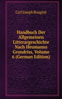 Handbuch Der Allgemeinen Litterargeschichte Nach Heumanns Grundriss, Volume 6 (German Edition)