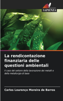 rendicontazione finanziaria delle questioni ambientali