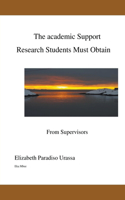 The Academic Support Research Students Must Obtain from Supervisors