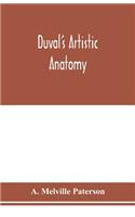 Duval's artistic anatomy; completely revised, with additional original illustrations