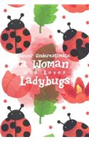 Never Underestimate a Woman Who Loves Ladybugs
