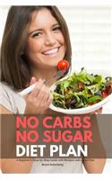 No Carbs No Sugar Diet Plan: A Beginner's Step-by-Step Guide with Recipes and a Meal Plan