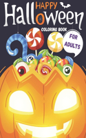 Halloween Coloring Book for Adults