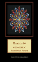 Mandala 66: Geometric Cross Stitch Pattern