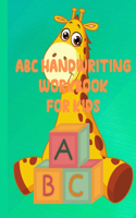 ABC Handwriting Workbook For Kids: Alphabet Tracing, Free Draw Pages, 8.5 x 11 Dimensions, 54 Pages, Perfect For Ages 3-5, Glossy Finished Cover