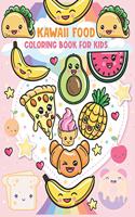Kawaii Food Coloring Book For Kids