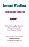 12th Std Zoology Science English Medium Tamilnadu State Board Syllabus