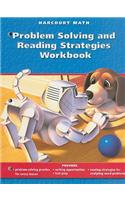 Harcourt School Publishers Math: Student Edition Problem Solving/Reading Strategies Workbook Grade 3