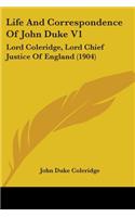 Life And Correspondence Of John Duke V1
