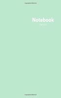 Dot Grid Notebook: Stylish Wishful Green Notebook, 120 Dotted Pages 8.5 x 11 inches Large Journal - Softcover Color Trends Collection(Color Trends)