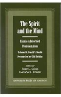 Spirit and the Mind