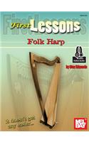 First Lessons Folk Harp: (English)
