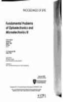 Fundamental Problems of Optoelectronics and Microelectronics III