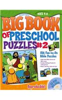 The Big Book of Preschool Puzzles #2: Ages 4-6 [With CDROM]