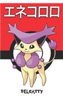 Delcatty: &#12456;&#12493;&#12467;&#12525;&#12525; Pokemon Notebook Blank Lined Journal