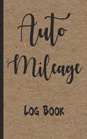 Auto Mileage Log Book