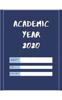 Academic year 2020
