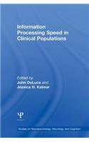 Information Processing Speed in Clinical Populations