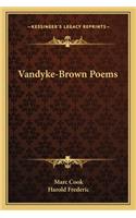 Vandyke-Brown Poems