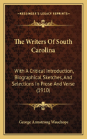 Writers Of South Carolina