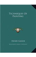 Techniques of Painting