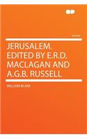 Jerusalem. Edited by E.R.D. Maclagan and A.G.B. Russell