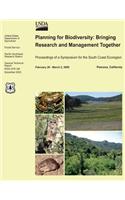 Planning for Biodiversity: Bringing Research and Management Together(English)