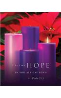 Hope Advent Sunday 1 Bulletin 2015, Large (Pkg of 50)