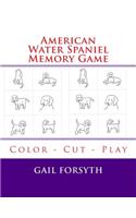 American Water Spaniel Memory Game