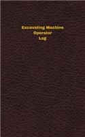 Excavating Machine Operator Log: Logbook, Journal - 102 pages, 5 x 8 inches(Unique Logbooks/Record Books)