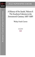 A History of the South Volume I