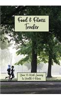 Food & Fitness Tracker Journal and Planner