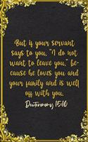 But if your servant says to you, 