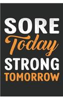 Sore Today Strong Tomorrow