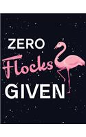 Zero flocks given