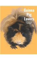 Guinea Pig Lovers Back to Front College Lined Notebook