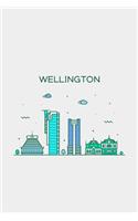 Wellington Minimalist Travel Notebook [Lined] [6x9] [110 pages]