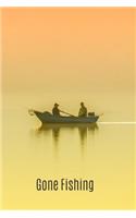 Gone Fishing: Fisherman's Logbook 6 x 9" To Record Catches, Bait, Etc.