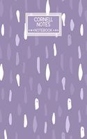 Cornell Notes Notebook: College Ruled Cornell Notebook Paper Index and Numbered Page Interior: Lavender