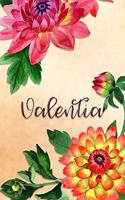 Valentia: Personalized Journal for Her (Su Diario)