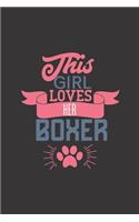 This girl loves her Boxer