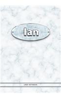 Ian - Lined Notebook