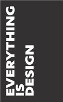 Designer Sketchbook - 5 x 8in (12.7 x 20.32cm), half dot grid, half plain paper, 100 pages